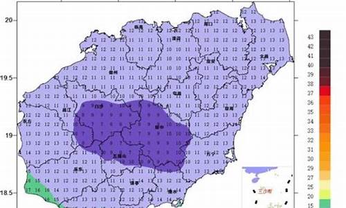 海南定安每年最低气温_1954年寒潮有多强