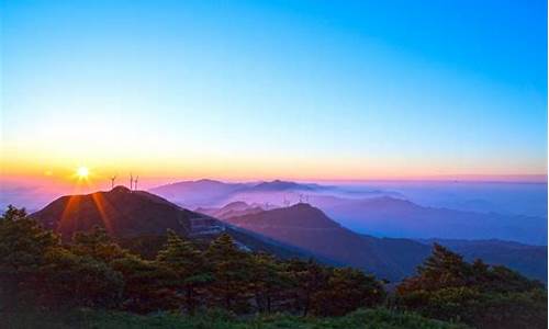 湖北九宫山天气预报一周7天_湖北九宫山天气预报